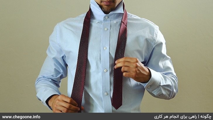 چگونه کراوات را ببندیم