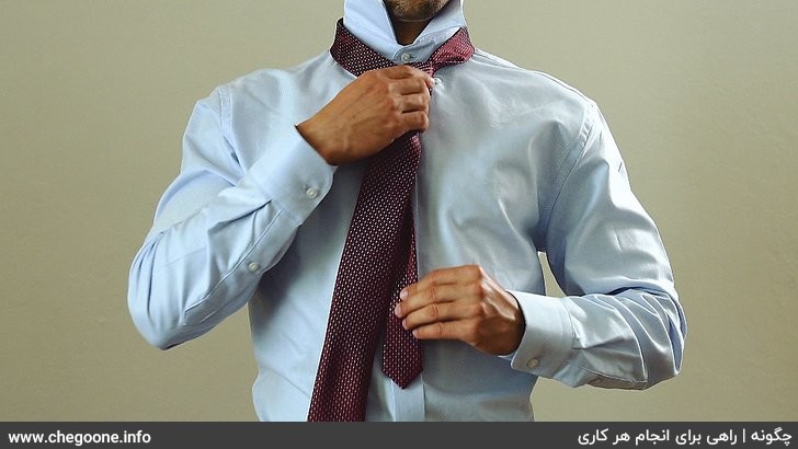 چگونه کراوات را ببندیم