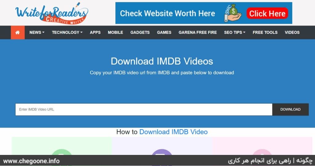 How to download videos from IMDB