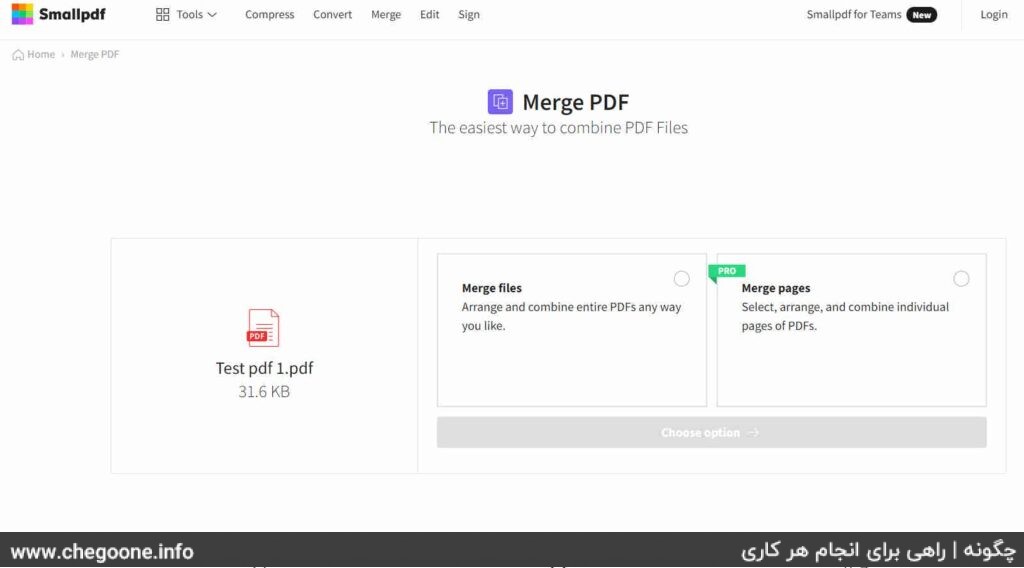 How to merge multiple PDF files