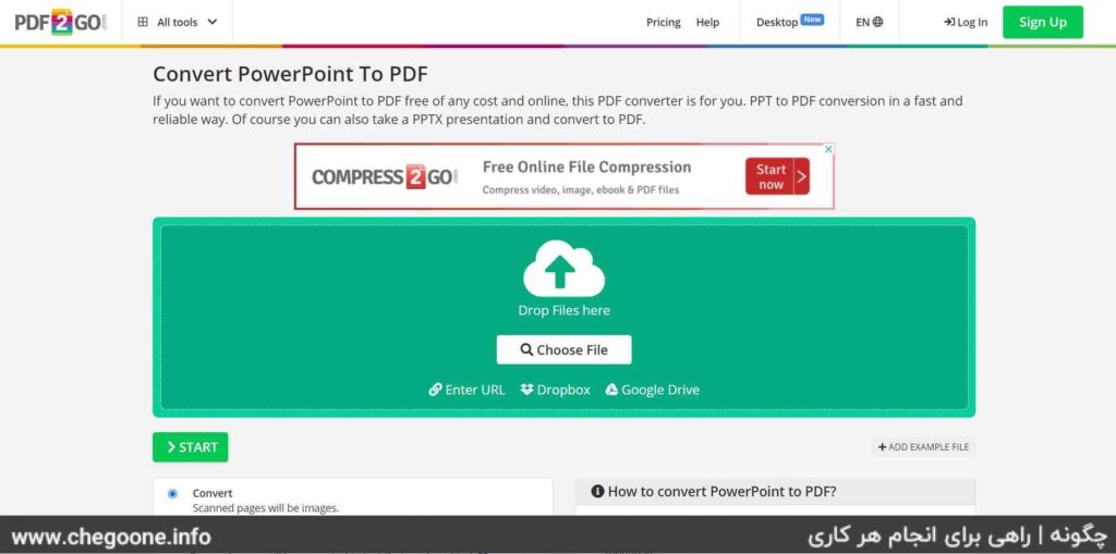 How to convert PowerPoint to PDF