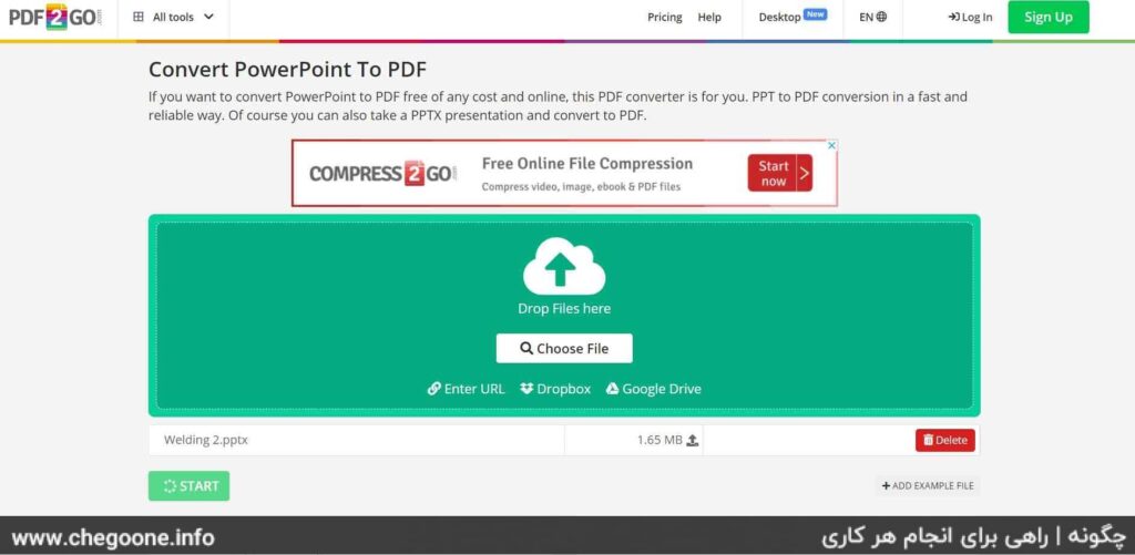 How to convert PowerPoint to PDF