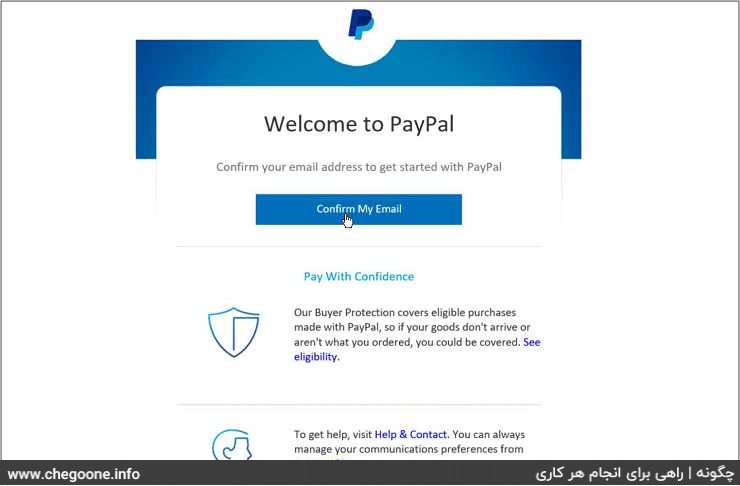 چگونه اکانت پی پال بسازیم + آموزش فعالسازی حساب پی پال چگونه اکانت پی پال بسازیم + آموزش فعالسازی حساب پی پال