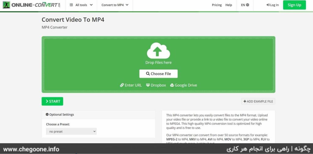 How to convert video to MP4