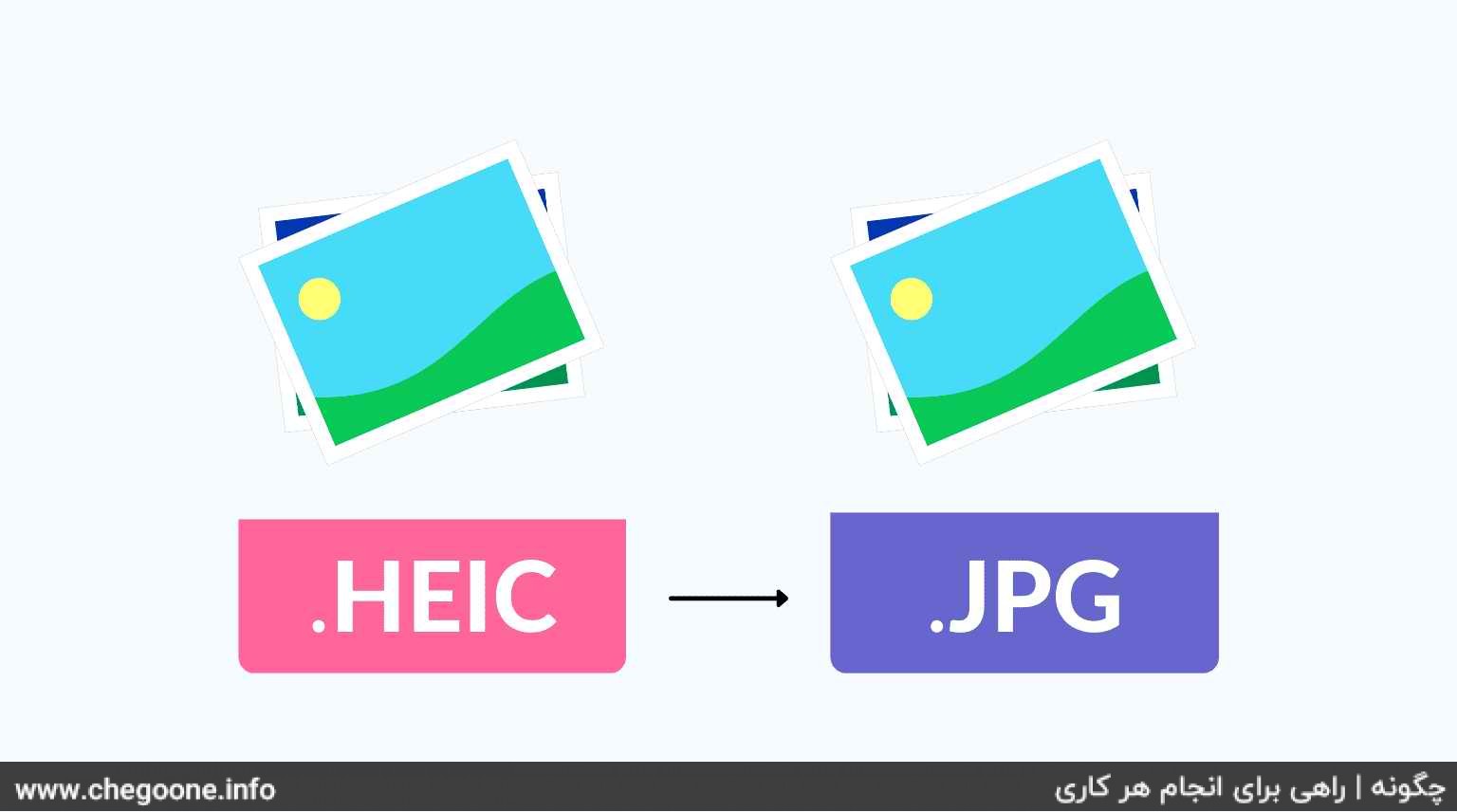 چگونه عکس HEIC را به JPG تبدیل کنیم