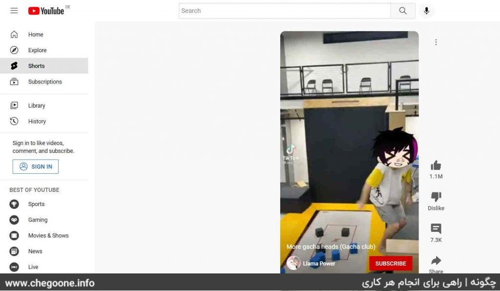 چگونه ویدیوهای کوتاه (Shorts) یوتیوب را دانلود کنیم چگونه ویدیوهای کوتاه (Shorts) یوتیوب را دانلود کنیم