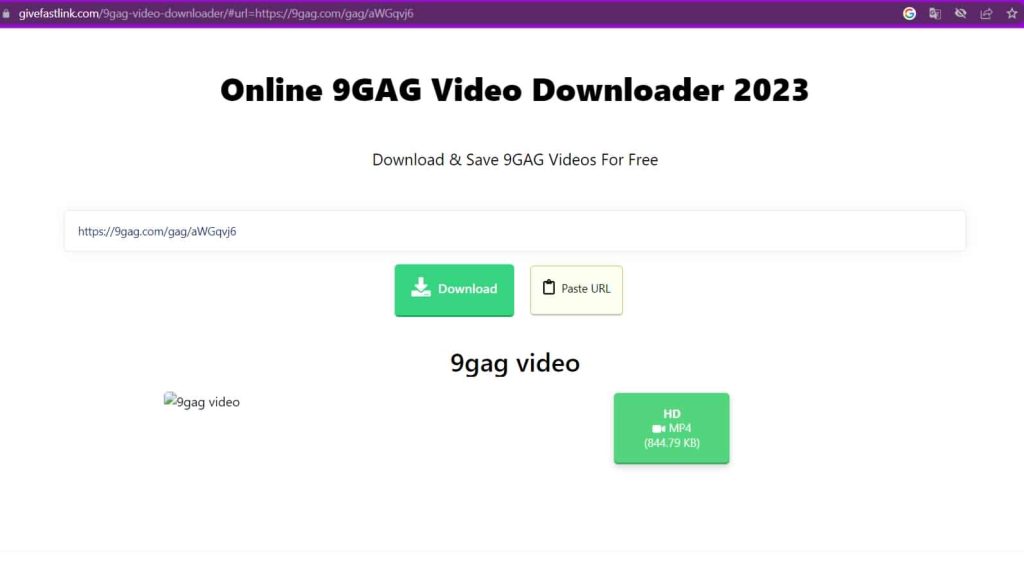 Download video from 9GAG with high quality + video tutorial