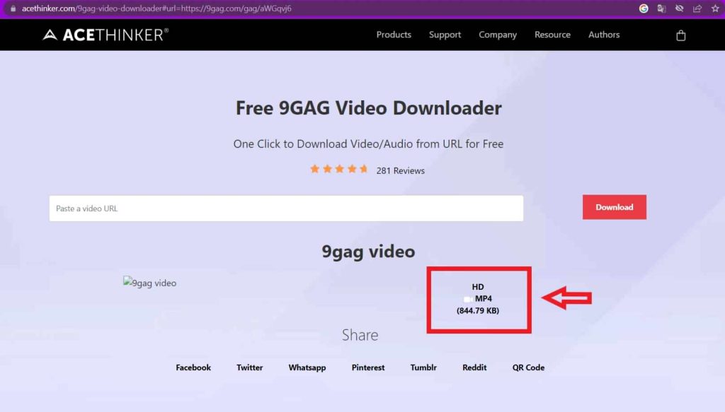 Download video from 9GAG with high quality + video tutorial