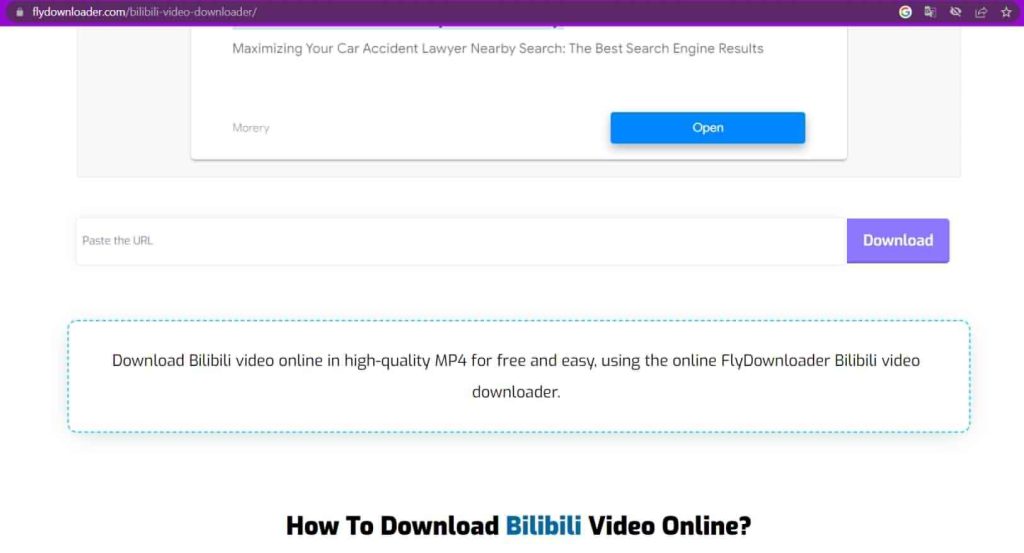 Download video from Bilibili + video tutorial